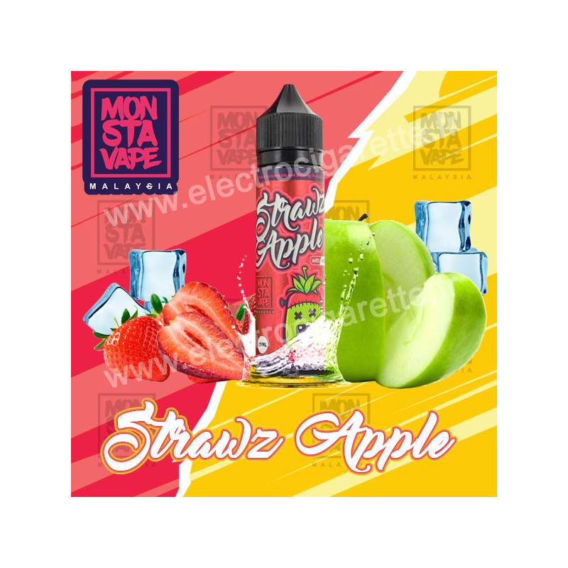 Strawz Apple - Monsta Vape - ZHC 50 ml