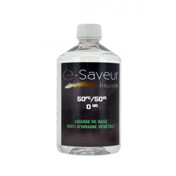 Base 50PG / 50VG 0mg - e-Saveur 500ml