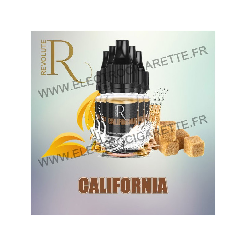 Pack de 5 flacons California - Primo de REVOLUTE