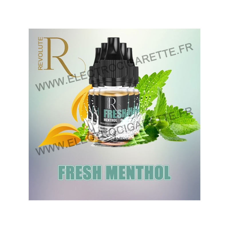 Pack de 5 flacons Fresh Menthol - Primo de REVOLUTE