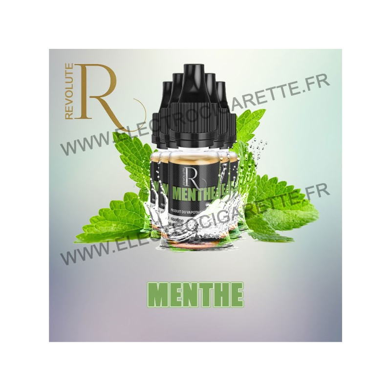 Pack de 5 flacons Menthe - Primo de REVOLUTE