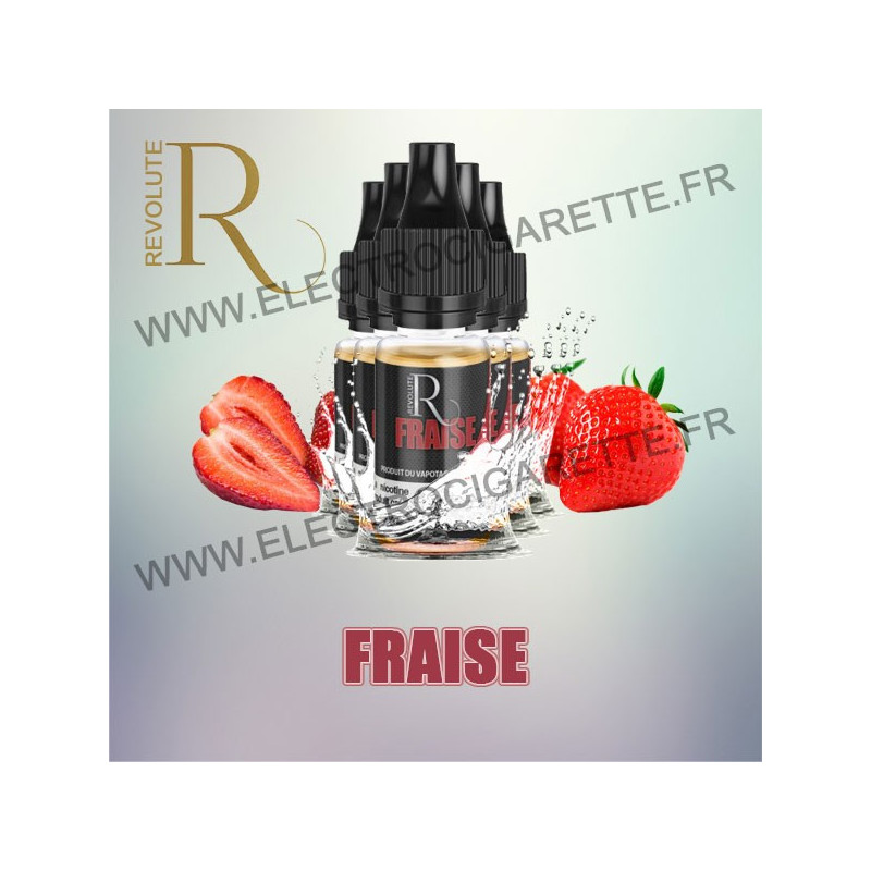 Pack de 5 flacons Fraise - Primo de REVOLUTE