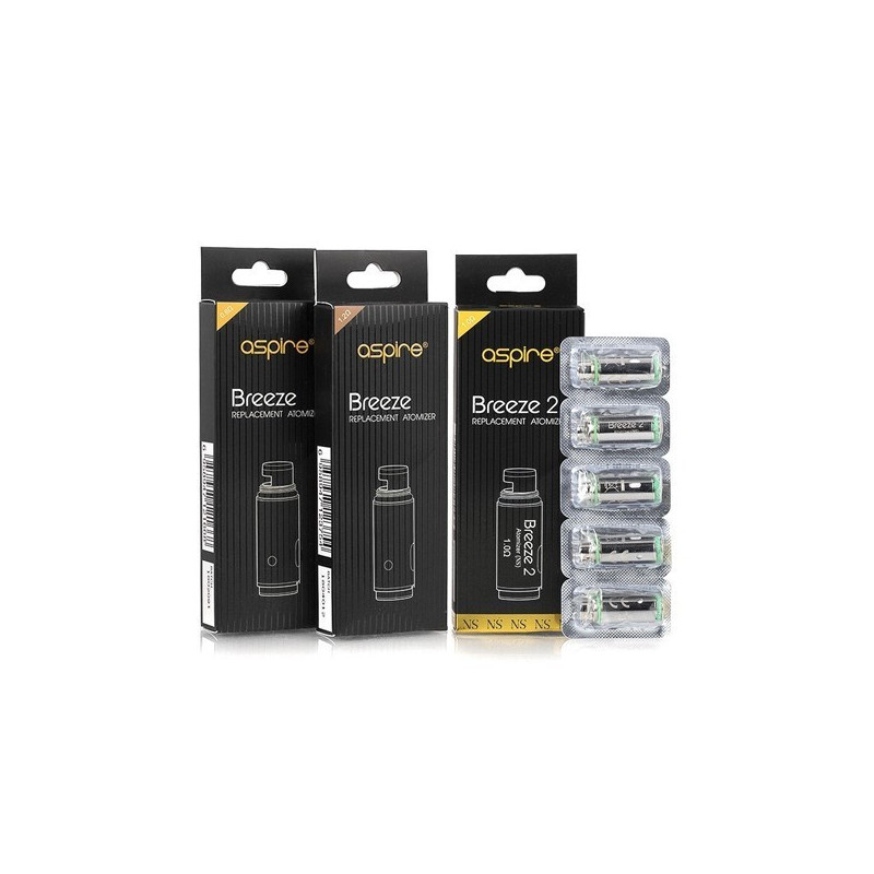 Résistances U-tech Breeze Aspire (pack de 5)