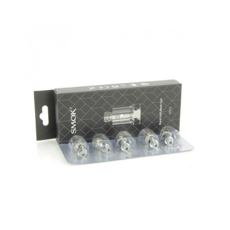 5 x résistances Nord Mesh 0.6 Ohms - Smok - Pack