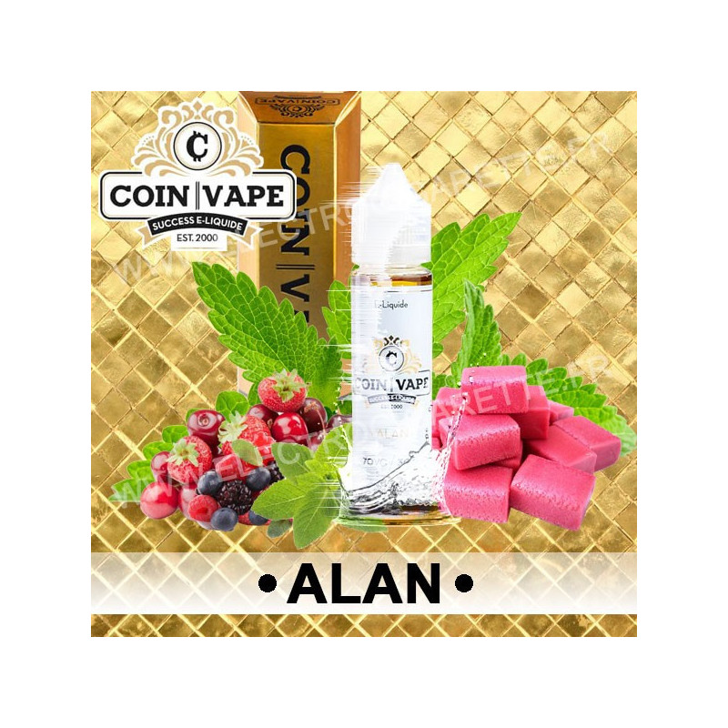 Alan - Coin Vape - ZHC 50 ml - Savourea
