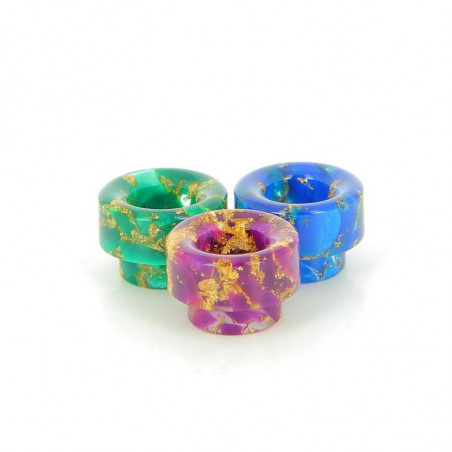 Drip Tip 810 Epoxy Resin - Pépite Dorée - TFV8 - TFV12