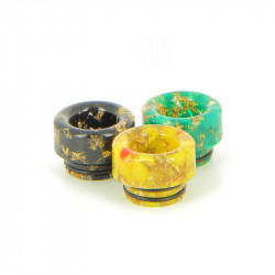 Drip Tip 810 Epoxy Resin - Pépite Dorée - TFV8 - TFV12