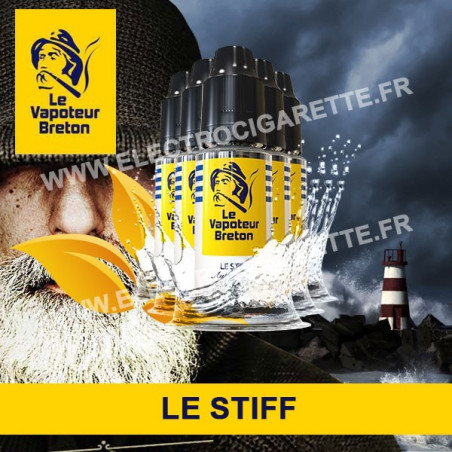 Pack de 5 x Le Stiff - L'Authentic - Le Vapoteur Breton - 10 ml