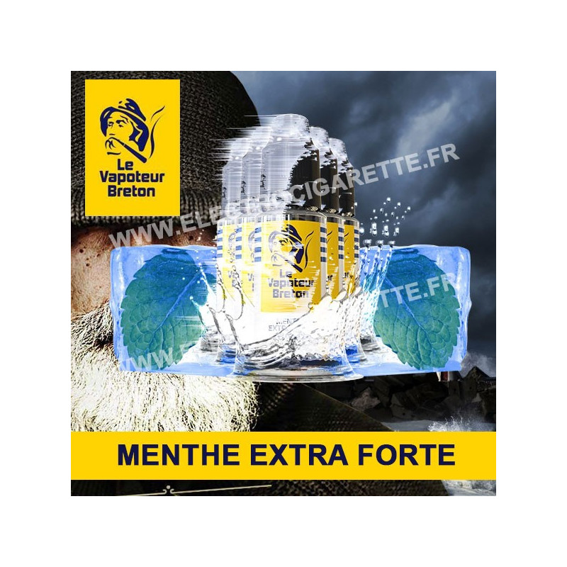 Pack de 5 x Menthe Extra-Forte - L'Authentic - Le Vapoteur Breton - 10 ml