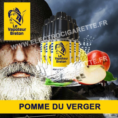 Pack de 5 x Pomme du verger - L'Authentic - Le Vapoteur Breton - 10 ml
