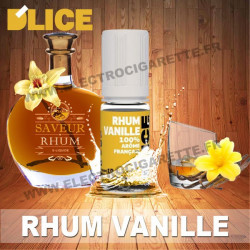 Rhum Vanille - D'Lice - 10 ml
