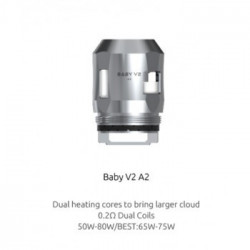 Pack de 3 x Coils - Double Mesh - Baby v2 A2 SS - Smok