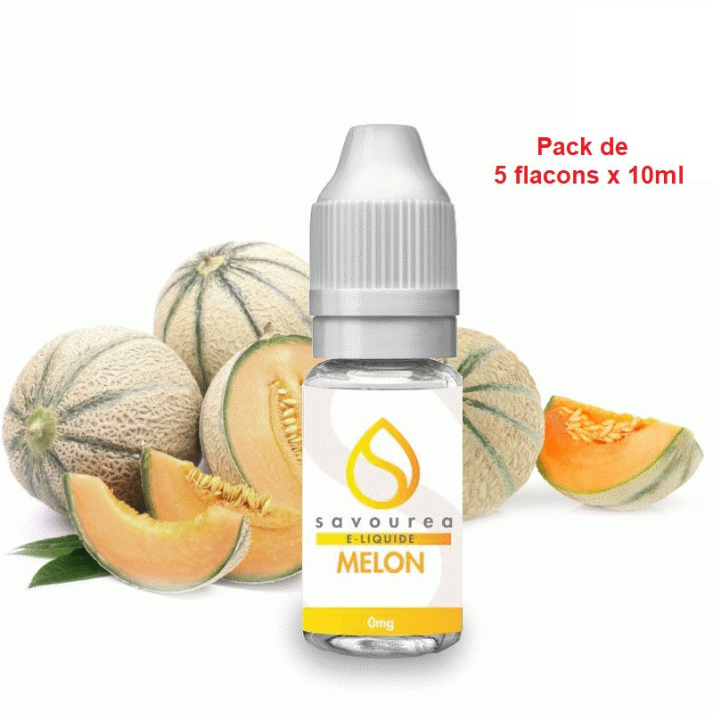 Pack de 5 flacons Melon - Savourea