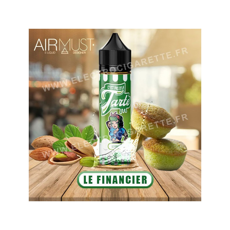 Le Financier - C'est pas d'la tarte - Airmust - ZHC 50 ml