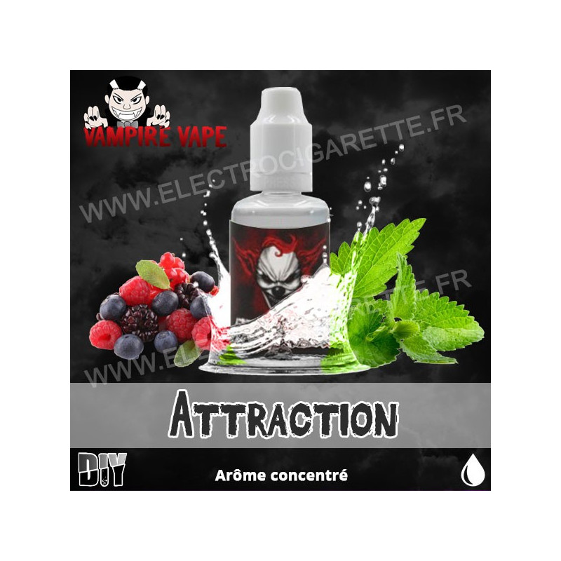 Attraction - Vampire Vape - Arôme concentré - 30ml