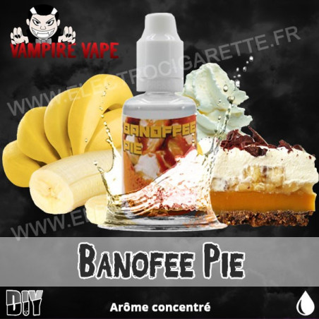 Banoffee Pie - Vampire Vape - Arôme concentré - 30ml