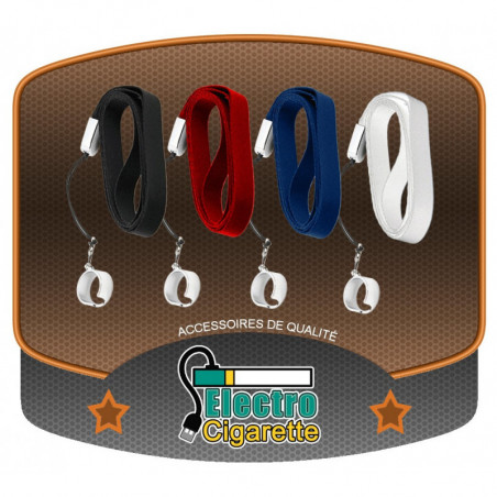 Tour de cou fin pour cigarette Ã©lectronique