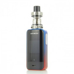 Kit Luxe Nano 2500mah TS 80W avec SKRR-S Mini 3.5ml Vaporesso - Couleur Bleu Rouge