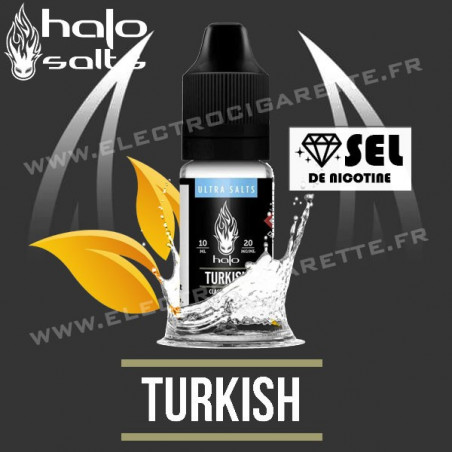 Halo Ultra Salts - Turkish Tobacco 10 ml