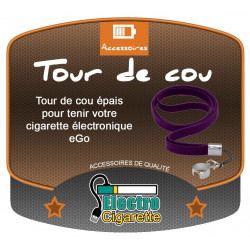 Tour de cou Ã©pais pour cigarette Ã©lectronique