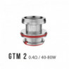 Pack de 3 résistance 0.4 Ohm GTM-2 Cascade - Vaporesso