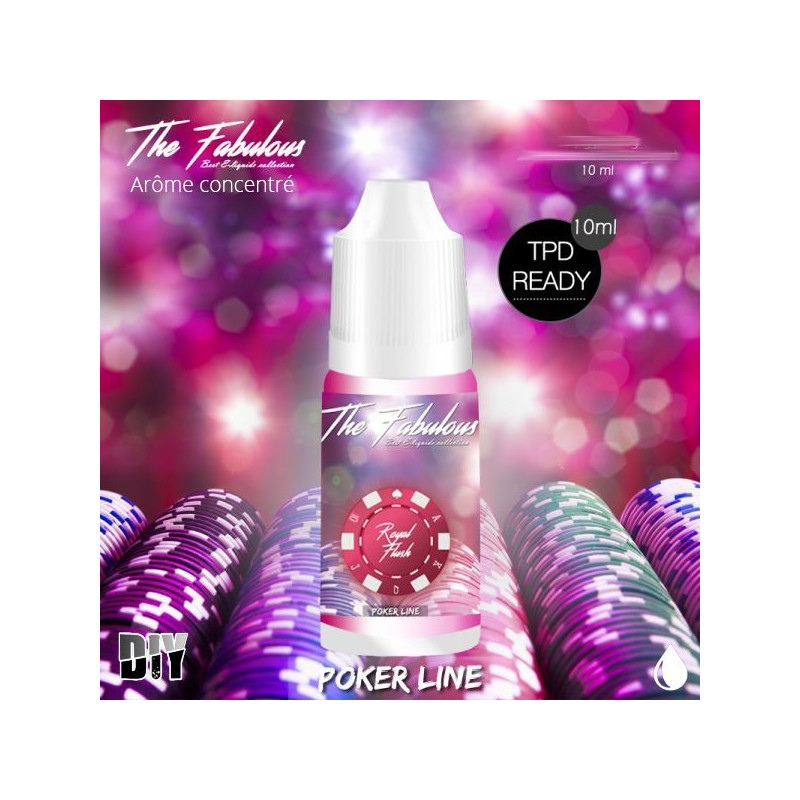 DiY Royal Flush - The Fabulous - 10 ml - Arôme concentré