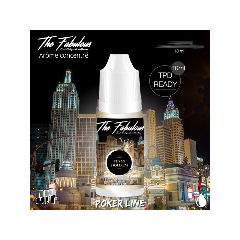 DiY Texas Hold'Em - The Fabulous - 10 ml - Arôme concentré