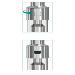 Lemo 2 - Clearomiseur Reconstructible 3.8ml - Eleaf - Flux d'air