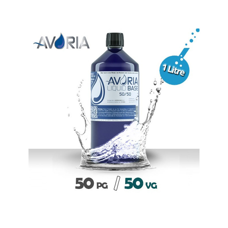 Base 1L - 0mg - Avoria - 50% PG / 50% VG