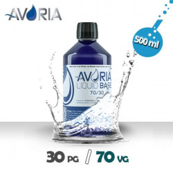 Base 500ml - 0mg - Avoria - 30% PG / 70% VG