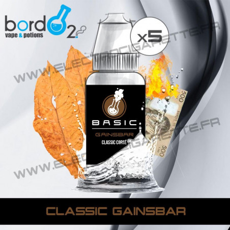 Pack de 5 x Classic Gainsbar - Basic - Bordo2