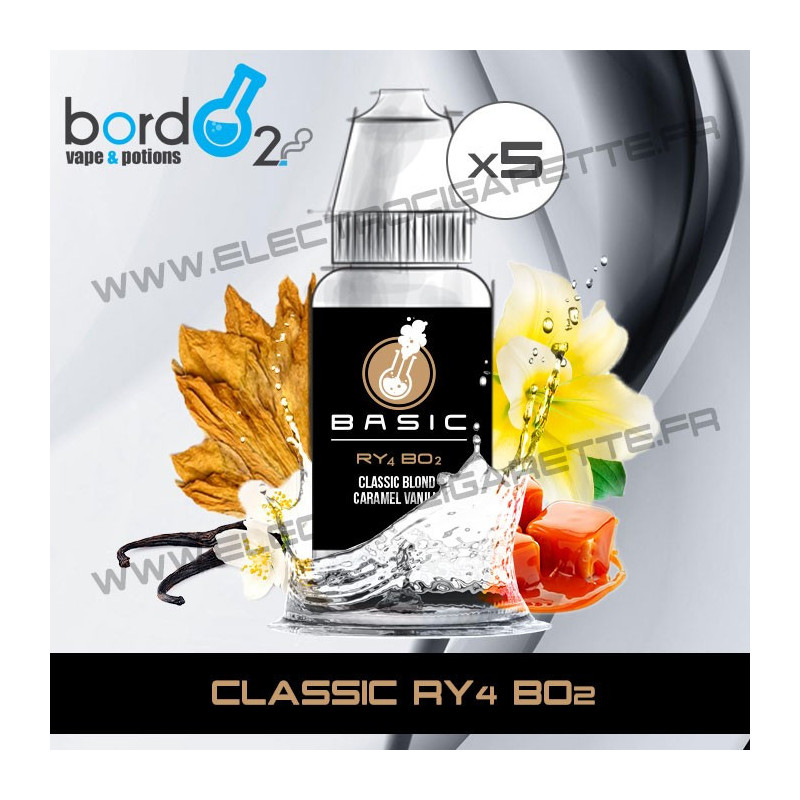 Pack de 5 x Classic Ry4 Bo2 - Basic - Bordo2