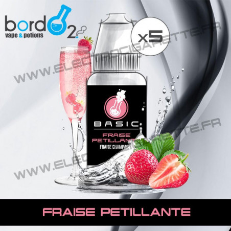 Pack de 5 x Fraise Pétillante - Basic - Bordo2