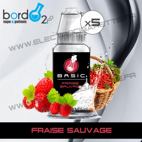 Pack de 5 x Fraise Sauvage - Basic - Bordo2