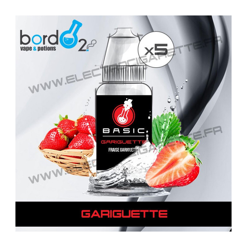 Pack de 5 x Gariguette - Basic - Bordo2