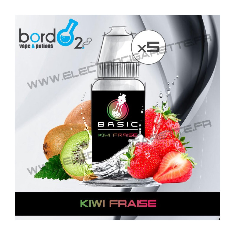 Pack de 5 x Kiwi Fraise - Basic - Bordo2