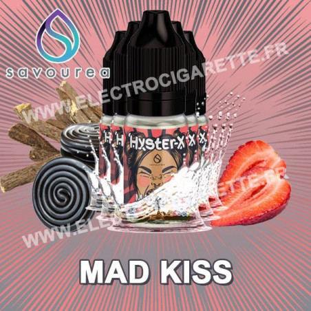 Pack 5 flacons Mad Kiss - Hyster-X - Savourea - 10 ml
