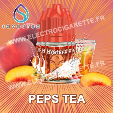 Pack 5 flacons Peps Tea - Hyster-X - Savourea - 10 ml