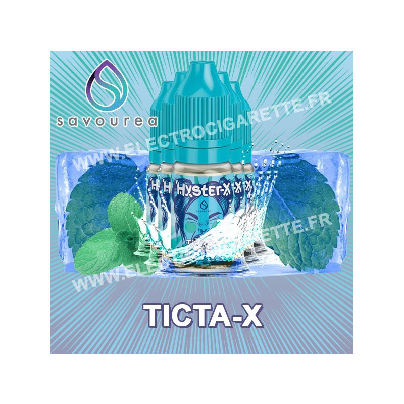 Pack 5 flacons Ticta-X - Hyster-X - Savourea - 10 ml