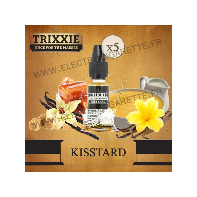 Pack de 5 x Kisstard - Trixxie - 10 ml