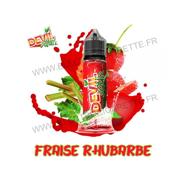 Fraise Rhubarbe - Devil Squiz - Avap - ZHC 50 ml