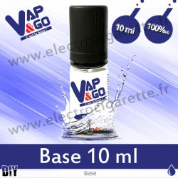 Base - Vape&Go - 10 ml - 100% VG