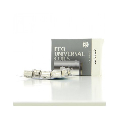 Pack de 5 résistances EUC Meshed 0.6ohm - Vaporesso