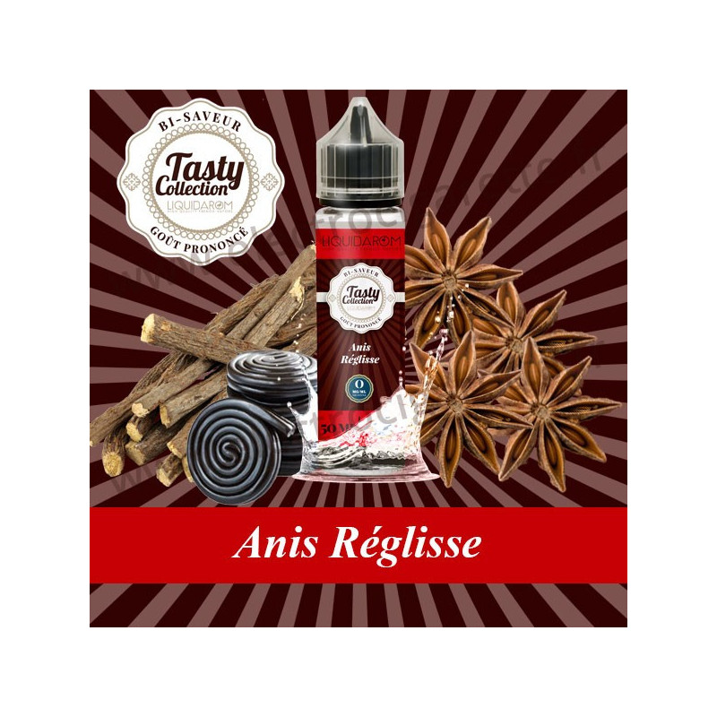 Anis Réglisse - Tasty - LiquidArom - ZHC 50 ml