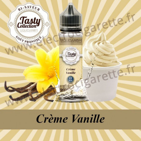 Crème Vanille - Tasty - LiquidArom - ZHC 50 ml