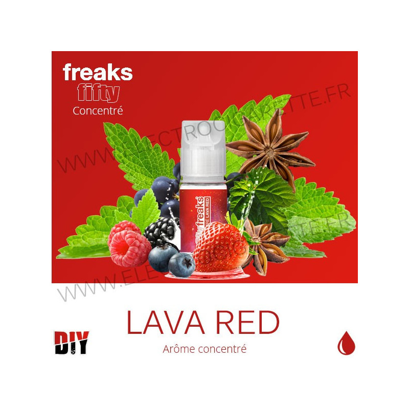 Lava Red - Freaks - 30 ml - Arôme concentré DiY