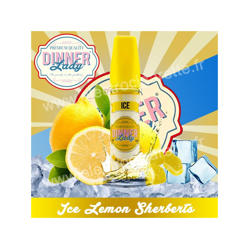 Lemon Sherbets - Ice - Dinner Lady - ZHC 50 ml