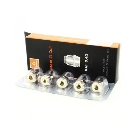 Pack de 5 x résistances Mesh Z - Geek Vape