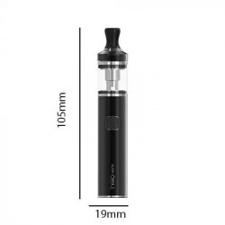 Vaptio Kit TYRO Nano 900mAh dimension