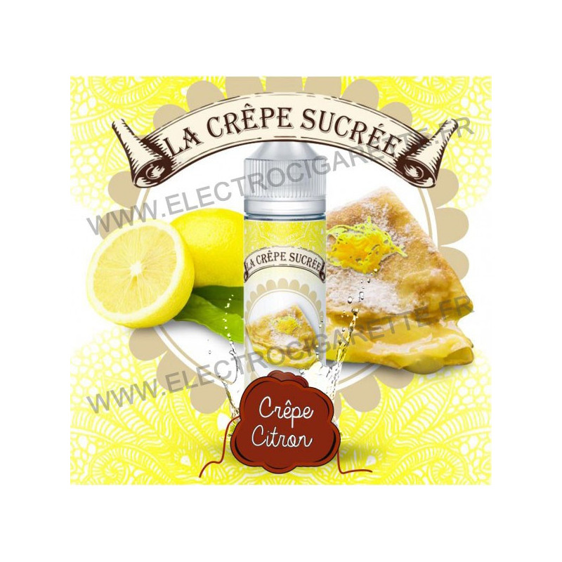 Crêpe Citron - ZHC 50 ml - La Crêpe Sucrée